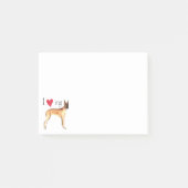 Post-it® J'aime mon grand Danse (Devant)