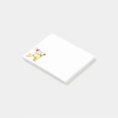 Post-it® J'aime mon lévrier afghan (Incliné)