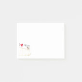 Post-it® J'aime mon maltais (Devant)