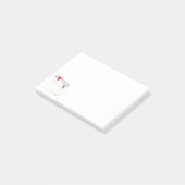 Post-it® J'aime mon maltais (Incliné)