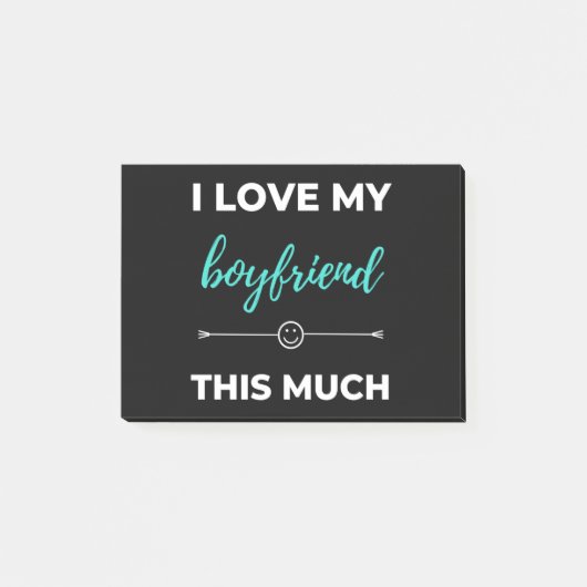 Post-it® J'Aime Mon Petit-Ami Tant Que Ça (Devant)