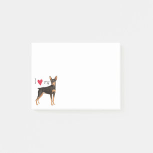 Post-it® J'aime mon Pin de minute