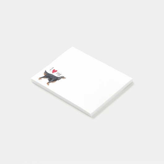 Post-it® J'aime mon poseur de Gordon (Incliné)