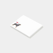 Post-it® J'aime mon rottweiler (Incliné)