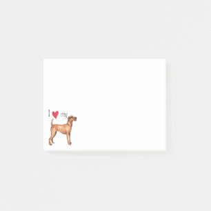 Post-it® J'aime mon Terrier irlandais