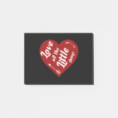 Post-it® J'aime toutes les petites choses design (Devant)