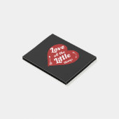 Post-it® J'aime toutes les petites choses design (Incliné)