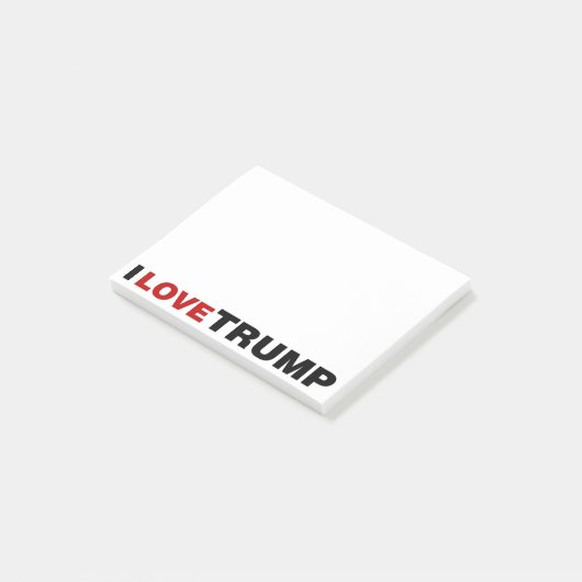 Post-it® J'aime Trump (Incliné)