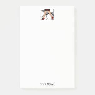 Post-it® Jambes Art déco femmes Greyhound Whippet Chien R