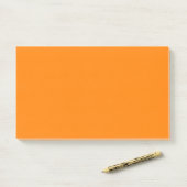 Post-it® JAMBO orange (Sur un bureau)