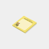 Post-it® Japonais Golden Lucky Chat Personnalisé (Incliné)