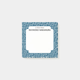 Post-it® Japonais Karakusa Arabesque Vine Motif
