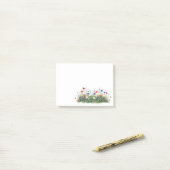 Post-it® jardin botanique de fleurs sauvages (Sur un bureau)