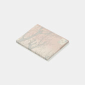 Post-it® Jardin de prune fleuri d'arbre japonais (Incliné)