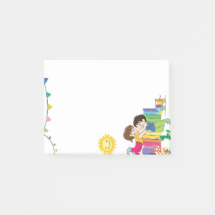 Post-it® Jardin d'enfants amusant et mignon