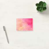 POST-IT® JARDIN DES OMBRES PERDUES PARKLES D'OR ROSE (Bureau)