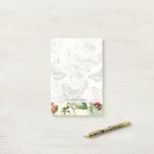 Post-it® Jardin des papillons et des fleurs (Sur un bureau)