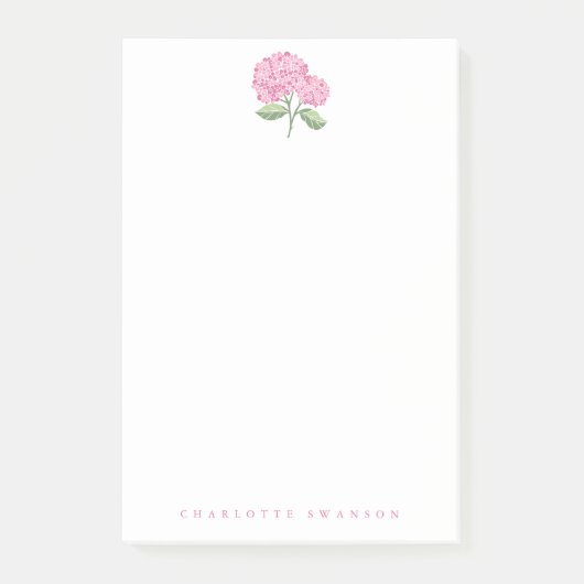 Post-it® Jardin d'hortensias (Devant)