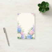 Post-it® Jardin d'hortensias à l'aquarelle (Bureau)