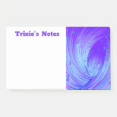 Post-it® Jardin enchanté violet Abstrait (Devant)