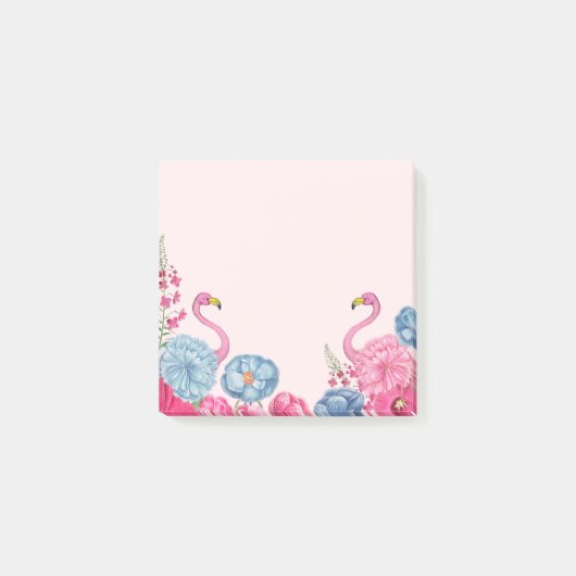 Post-it® Jardin flamand rose exotique 2 (Devant)