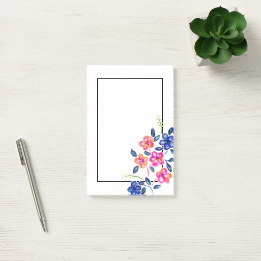 Post-it® Jardin fleuri (Bureau)