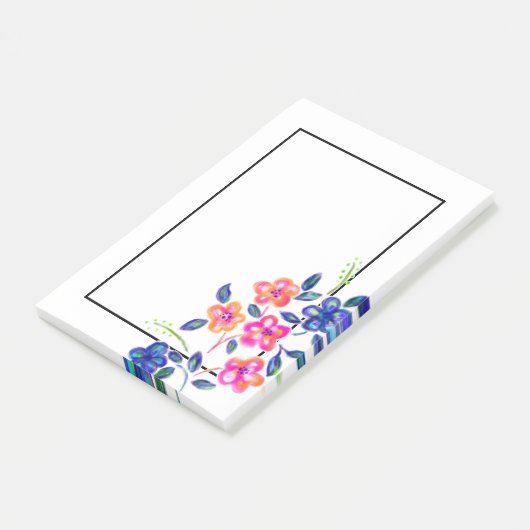 Post-it® Jardin fleuri (Incliné)