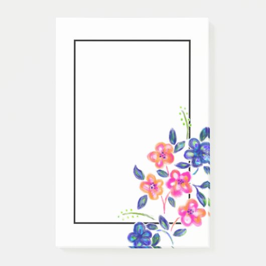 Post-it® Jardin fleuri (Devant)
