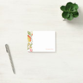 Post-it® Jardin fleuri avec Arrière - plan blanc (Bureau)
