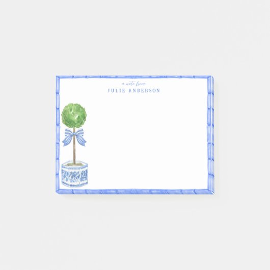 Post-it® Jardin opiaire en bambou | Chinoiserie (Devant)