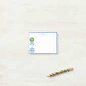 Post-it® Jardin opiaire en bambou | Chinoiserie (Sur un bureau)