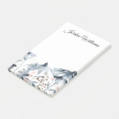 Post-it® Jardins stratifiés - Fleurs aquarelles (Incliné)