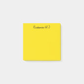 Post-it® Jaune (Devant)