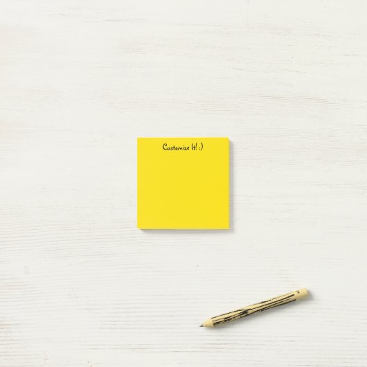Post-it® Jaune (Sur un bureau)