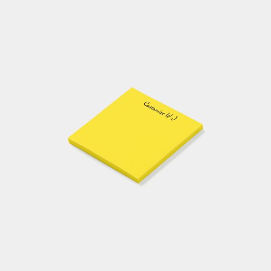 Post-it® Jaune (Incliné)