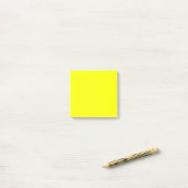 Post-it® Jaune Clair Uni (Sur un bureau)