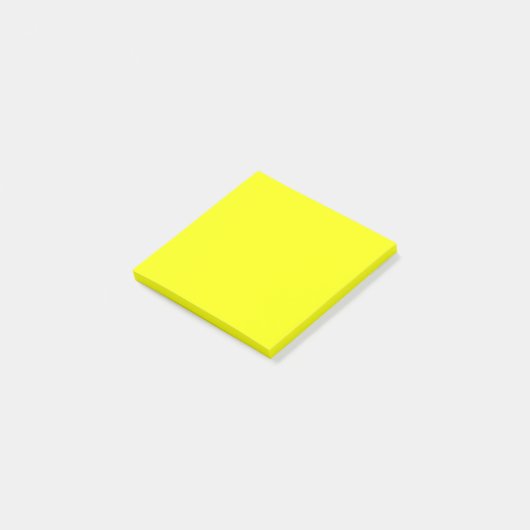 Post-it® Jaune Clair Uni  (Incliné)