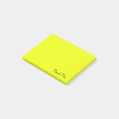 Post-it® Jaune du Merci | (Incliné)