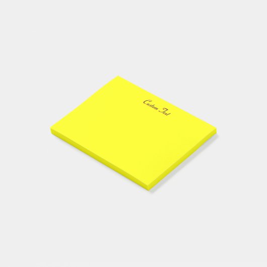 Post-it® Jaune mignon (Incliné)
