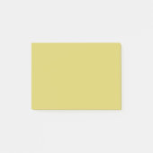 Post-it® Jaune Minimaliste Chaud Douce (Devant)