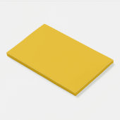 Post-it® Jaune Moutarde Uni (Incliné)