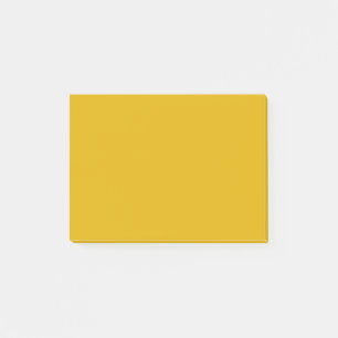 Post-it® Jaune Moutarde Uni