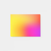 Post-it® Jaune néon et rose (Devant)