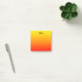 Post-it® Jaune, orange et rouge personnalisé (Bureau)