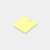 Post-it® jaune pastel (Incliné)
