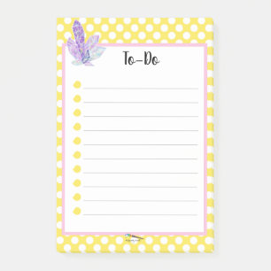 Post-it® Jaune Polka Dot Diamond À Faire