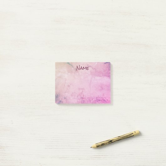 Post-it® Jazzy Purple (Sur un bureau)