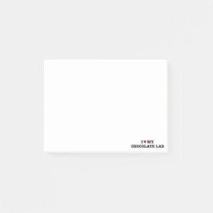 Post-it® J'Coeur Mes notes post-it du laboratoire de chocol