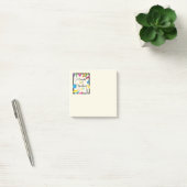 Post-it® Je crée un message d'art avec de la papeterie colo (Bureau)