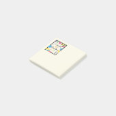 Post-it® Je crée un message d'art avec de la papeterie colo (Incliné)